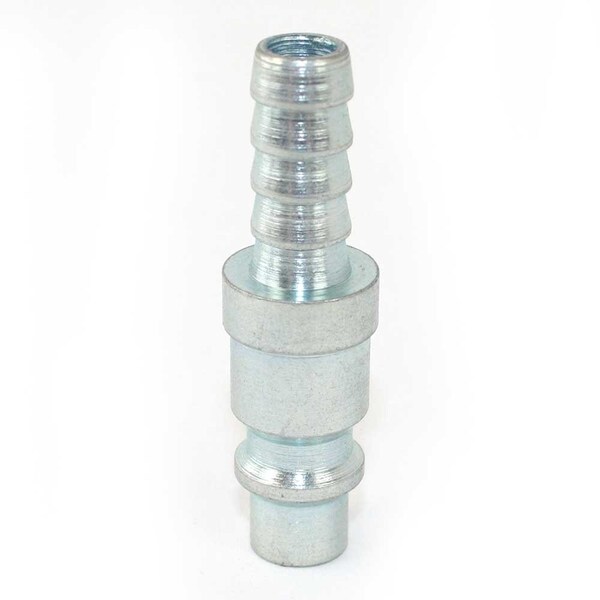 Interstate Pneumatics 3/8 Inch Industrial Steel Coupler Plug x 3/8 Inch Barb CPH663 - main